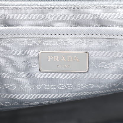 Prada Tessuto Nylon Vela Small Backpack Light Grey 7 of 13