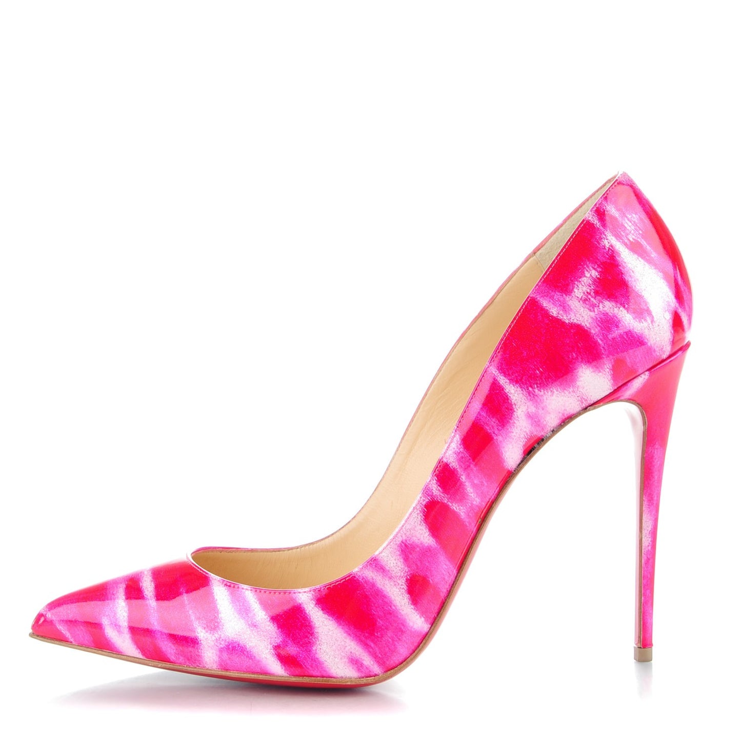 Patent Glittart Pigalle Follies 100 Pumps 40.5 Shocking Pink