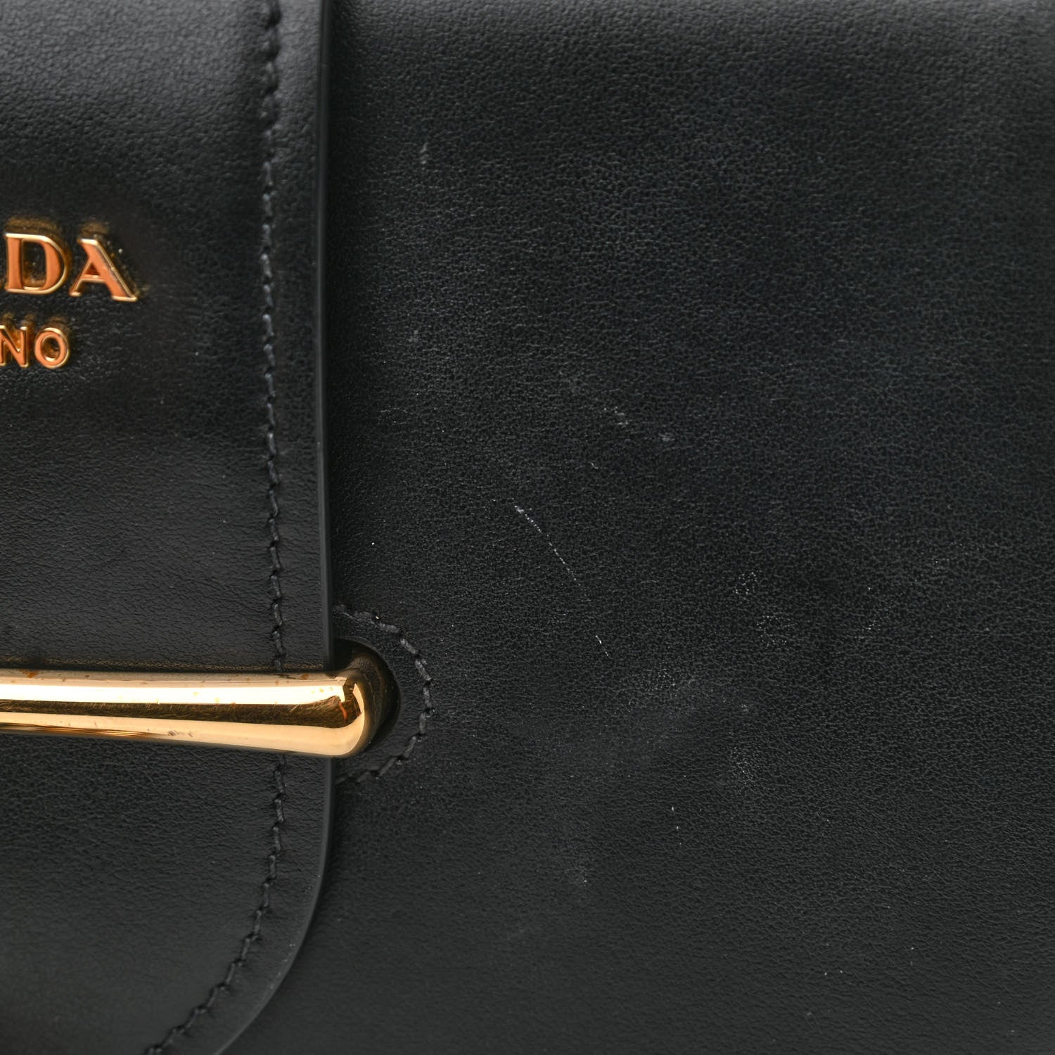 Prada City Calfskin Sidonie Small Chain Crossbody Bag Black 10 of 10