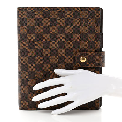 Louis Vuitton Damier Ebene Large Ring Agenda Cover 2 of 7