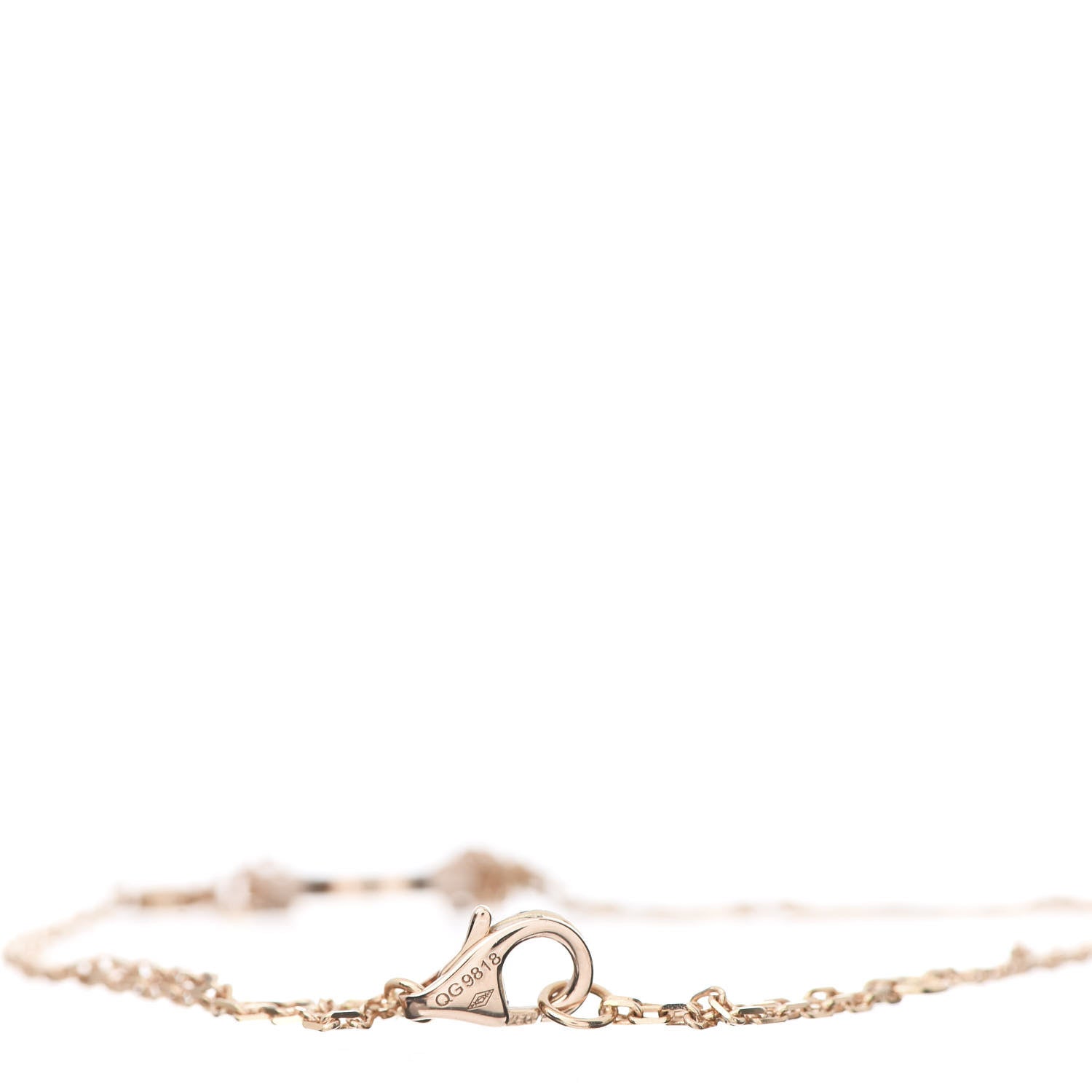 Cartier 18K Pink Gold Diamond Pink Sapphire LOVE Bracelet 4 of 6