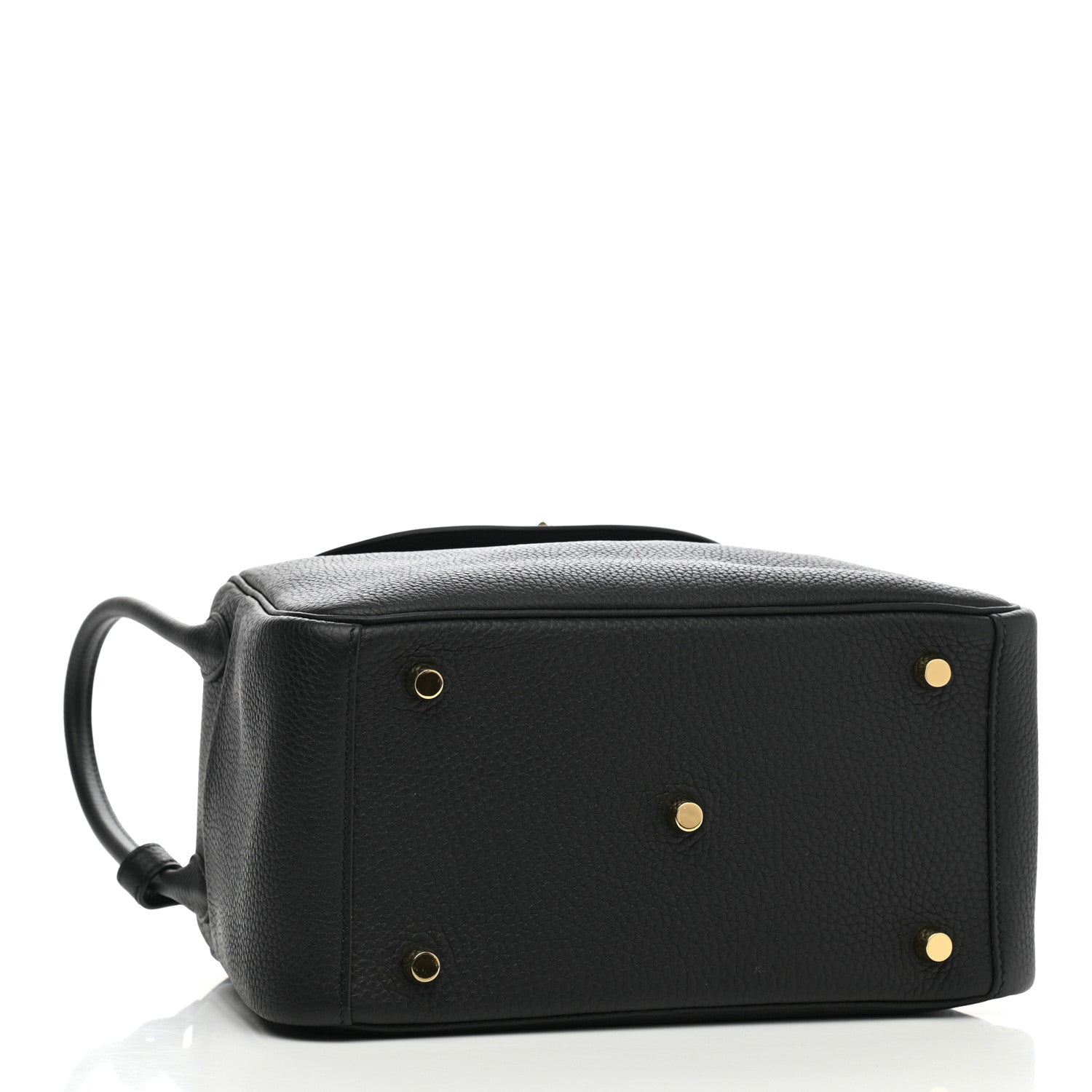 Hermes Taurillon Clemence Lindy 26 Black 4 of 10