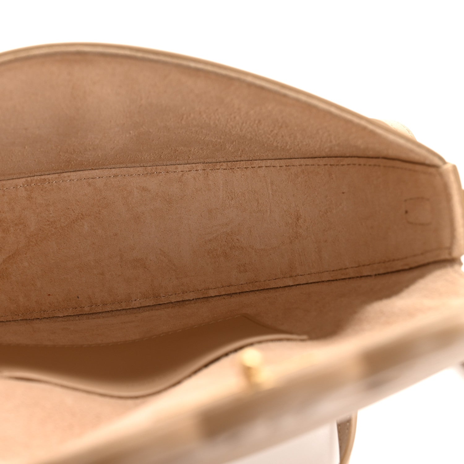 Celine Smooth Calfskin Triomphe Besace Bag Nude 8 of 25