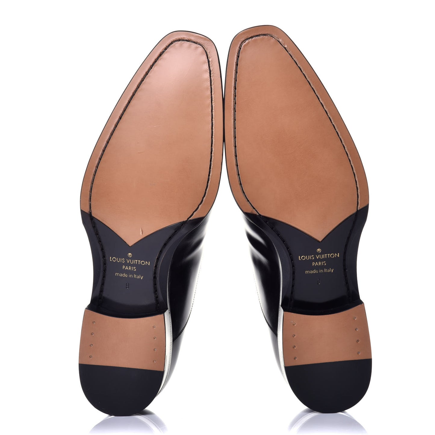 Calfskin Mens Vendome Richelieu 9 Black
