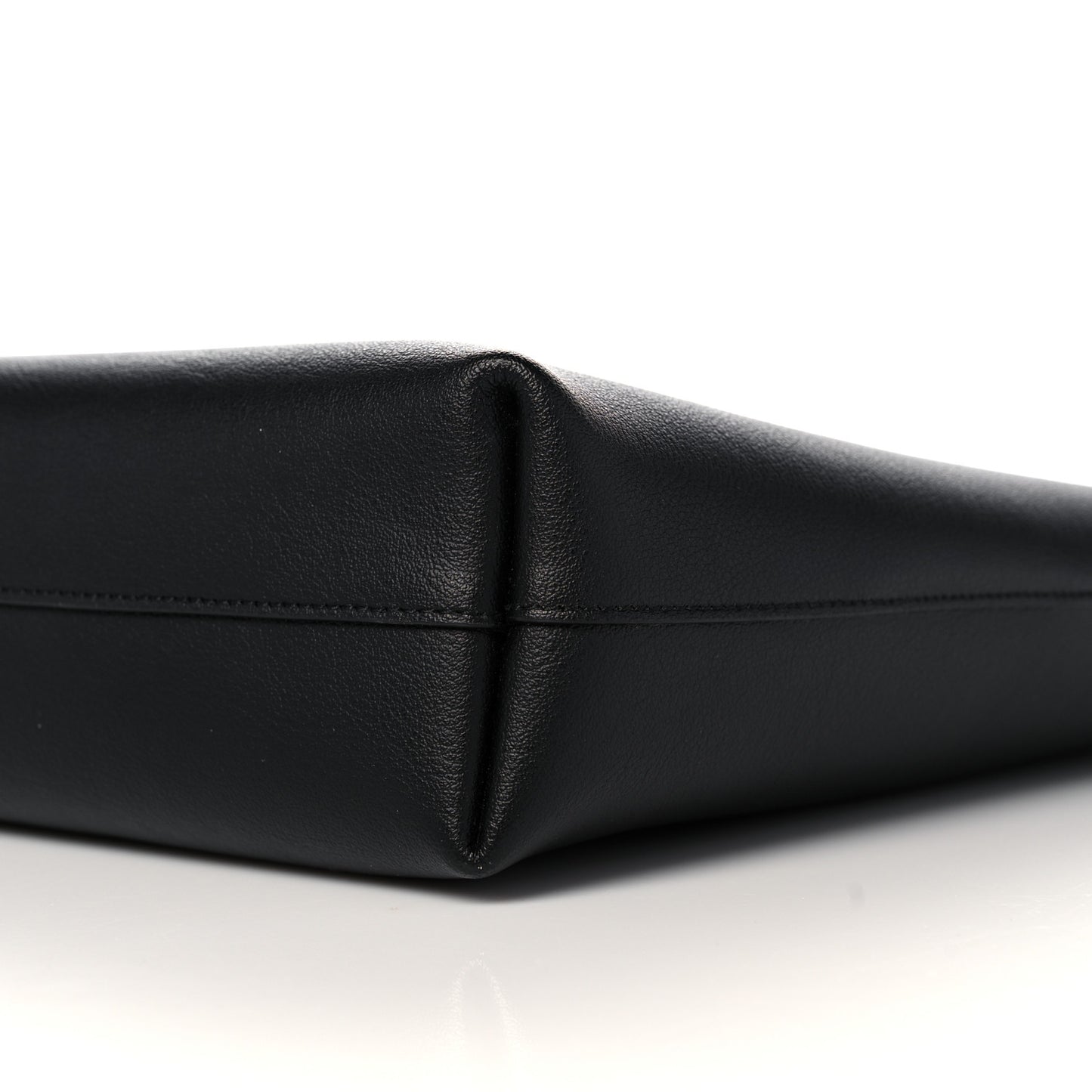 Calfskin Toy Shopping Tote Black