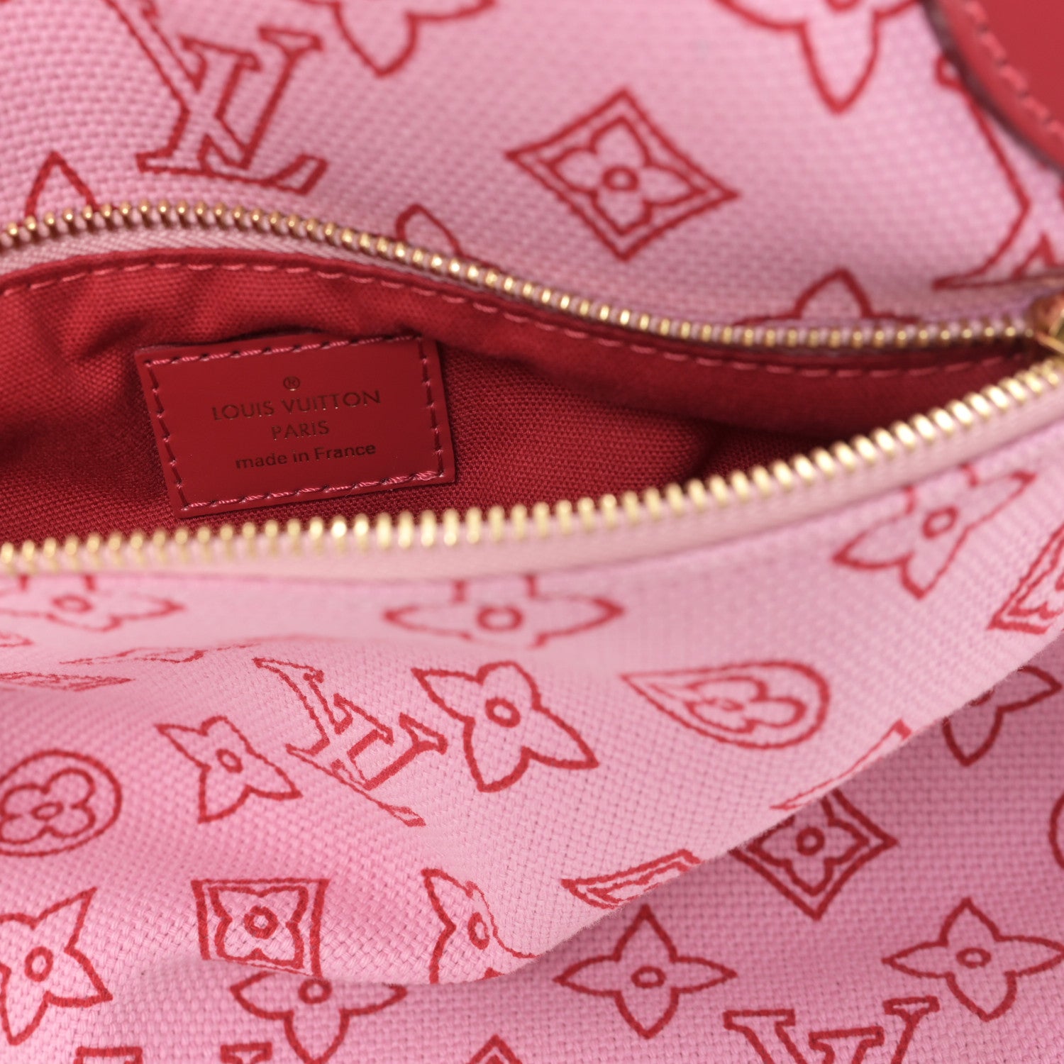 Louis Vuitton Canvas Cabas Ipanema PM Pink 8 of 11