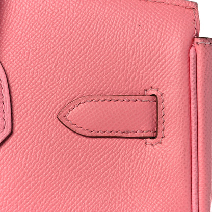Hermes Epsom Birkin 30 Rose Confetti 11 of 35