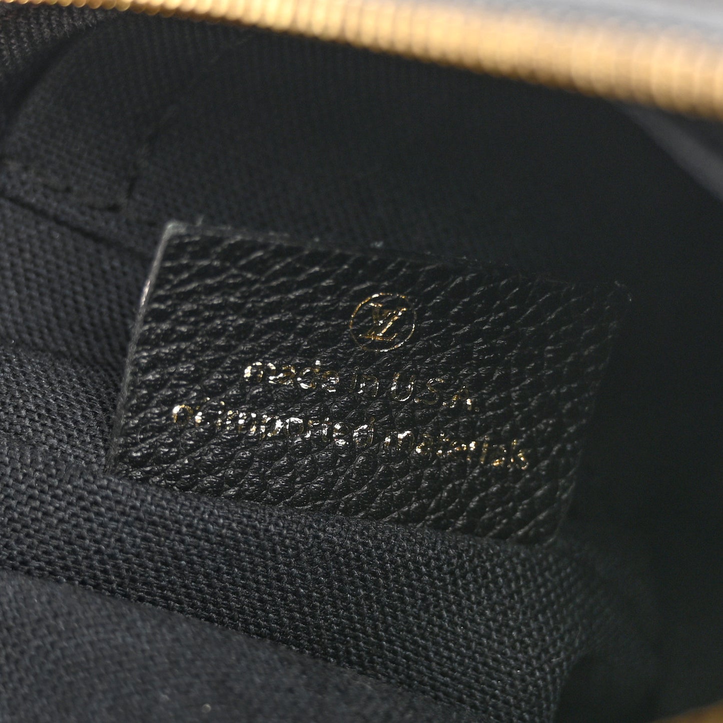 Monogram Pallas Clutch Black