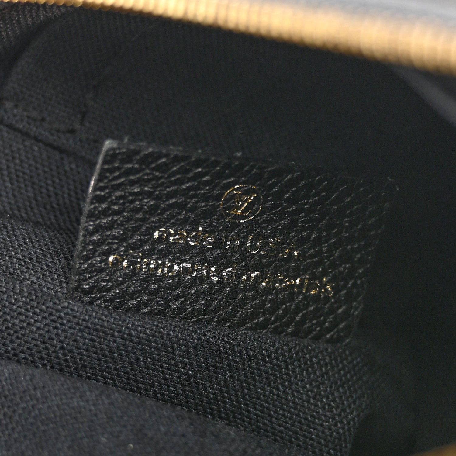 Louis Vuitton Monogram Pallas Clutch Black 7 of 14