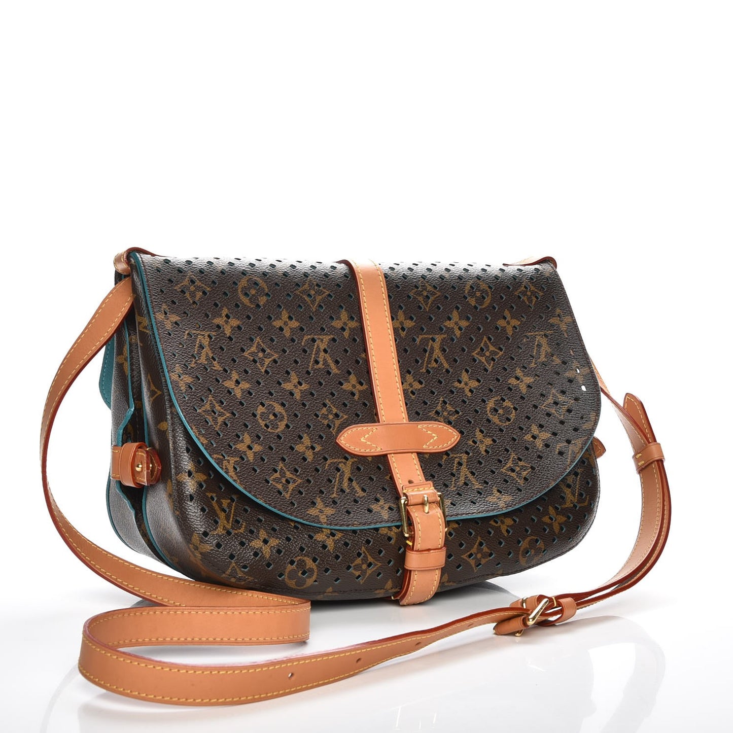 Monogram SC Flore Saumur Teal