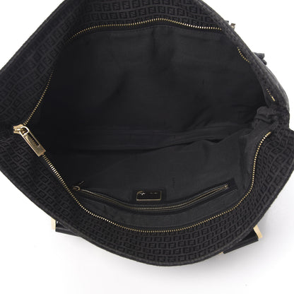 Fendi Zucchino Tote Black 4 of 9