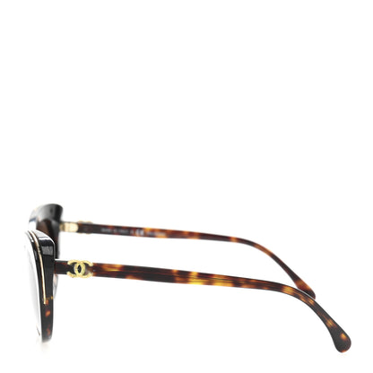 Chanel Acetate Polarized Cat Eye CC Sunglasses 5432-A Tortoise 3 of 8