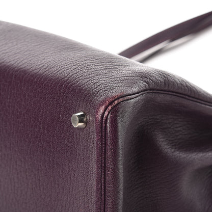 Hermes Chevre de Coromandel Cabana Tote Raisin 13 of 14