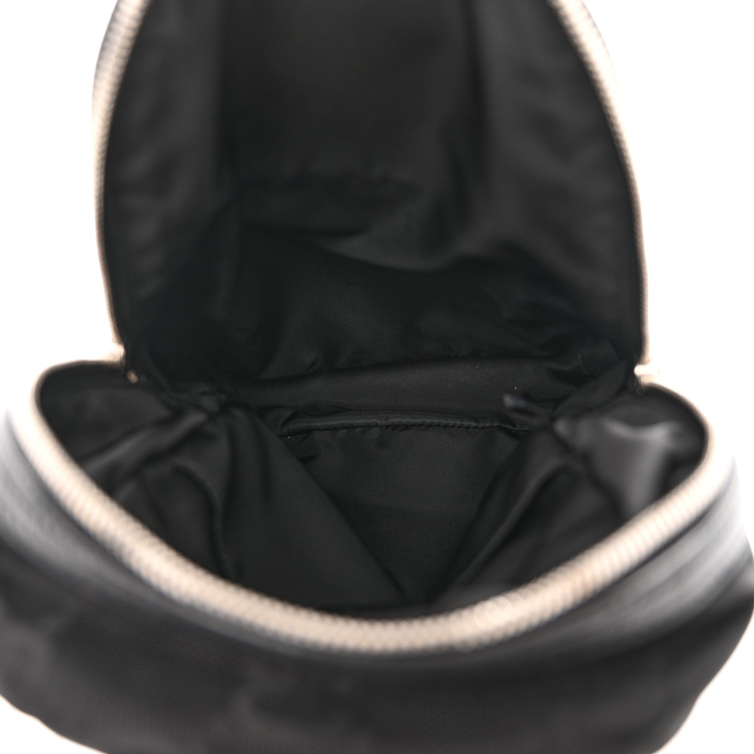 Gucci Econyl Nylon Monogram Off The Grid Sling Backpack Black 5 of 14
