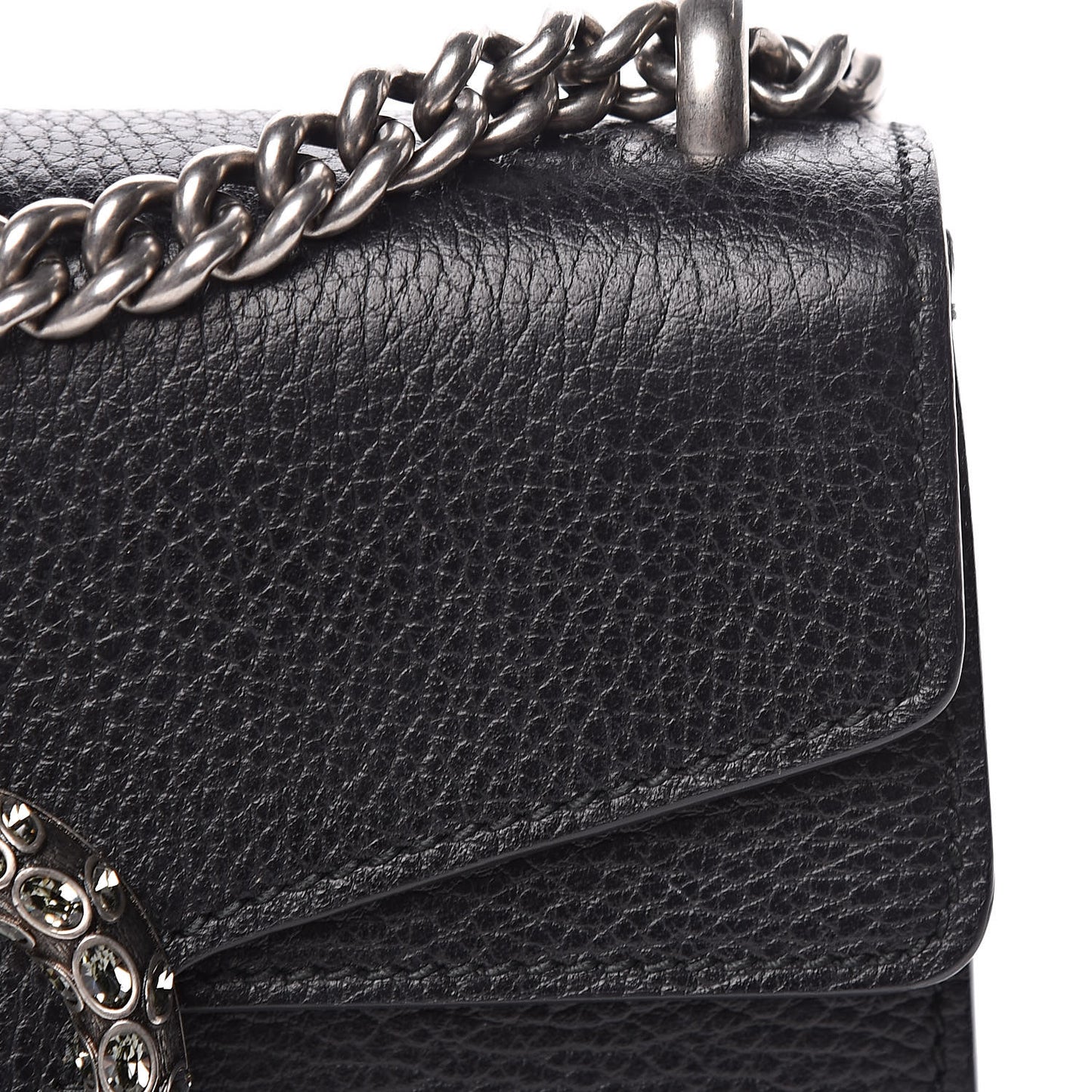 Calfskin Mini Dionysus Shoulder Bag Black
