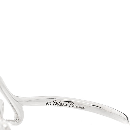 Tiffany Sterling Silver Paloma Picasso Graffiti Love Ring 53 6.25 5 of 6