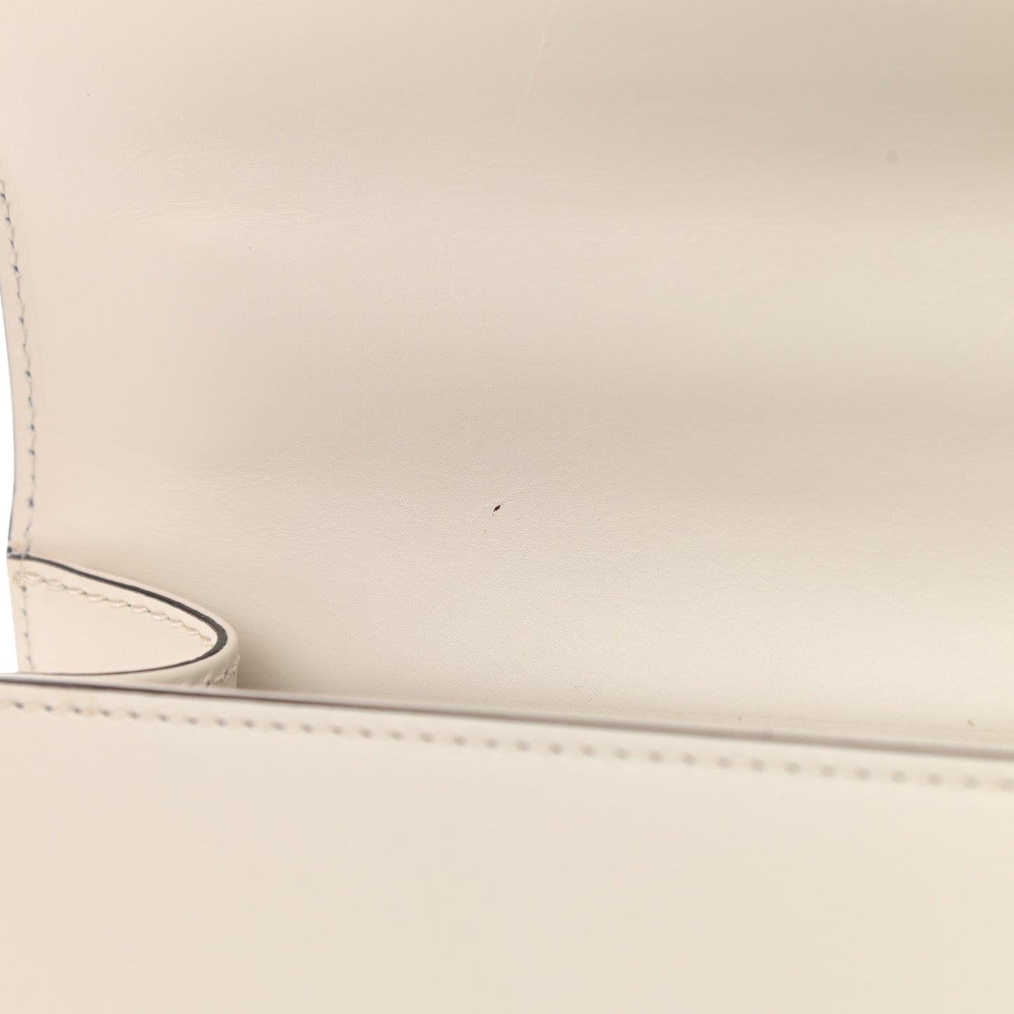 Calfskin Small Sylvie Shoulder Bag Off White