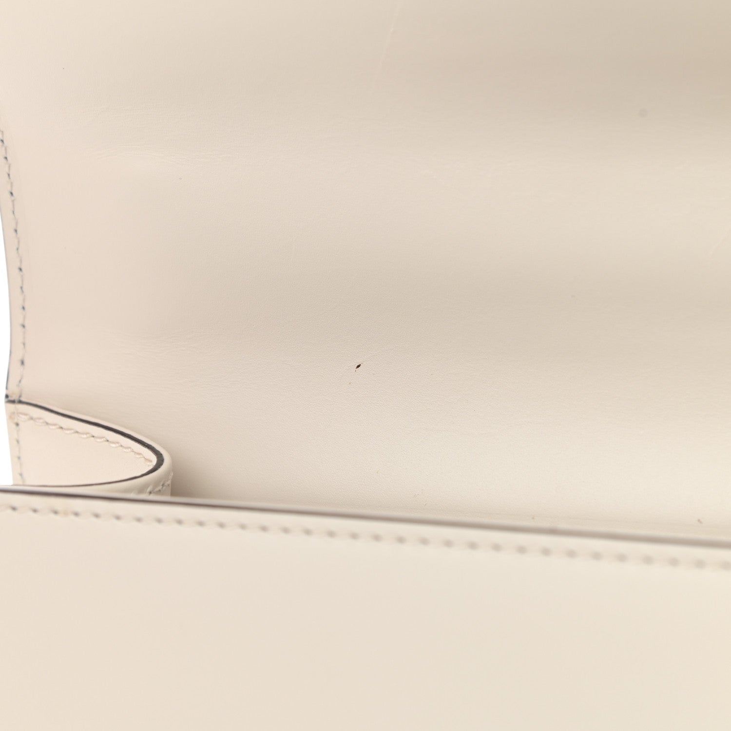 Gucci Calfskin Small Sylvie Shoulder Bag Off White 11 of 20