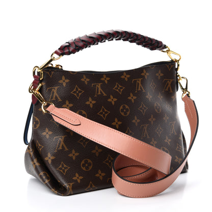Louis Vuitton Monogram Beaubourg Hobo Mini Bordeaux Red Peach Safran Blue Jean Blue 3 of 10