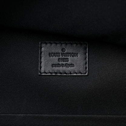 Louis Vuitton Calfskin Monogram Shadow Racer Backpack Black 6 of 13