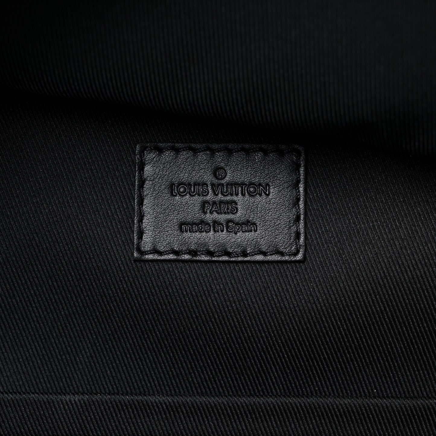 Calfskin Monogram Shadow Racer Backpack Black