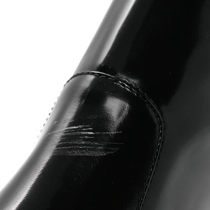 Saint Laurent Vitello Ruinart Hunt 25 Boots 40 Black 11 of 13