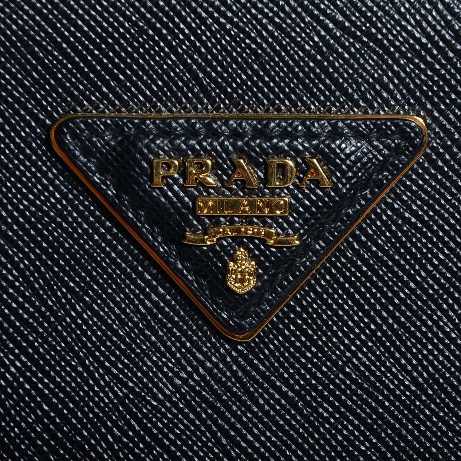 Prada Saffiano Lux Large Double Zip Tote Nero Black 11 of 11