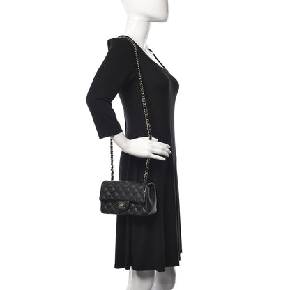 Chanel Caviar Quilted Mini Rectangular Flap Black 5 of 20