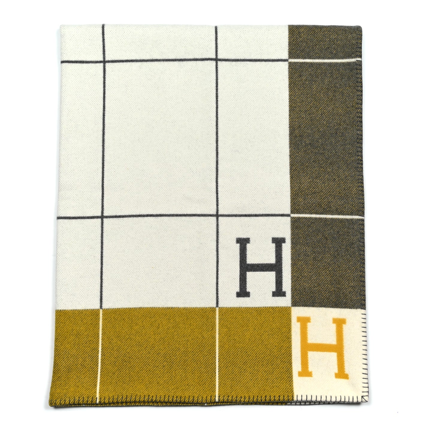 Wool Cashmere Avalon III Blanket Gris Soleil