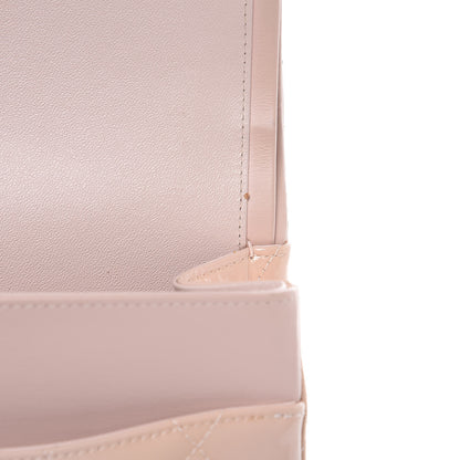 Chanel Patent Quilted Jumbo Double Flap Light Pink 15 of 15