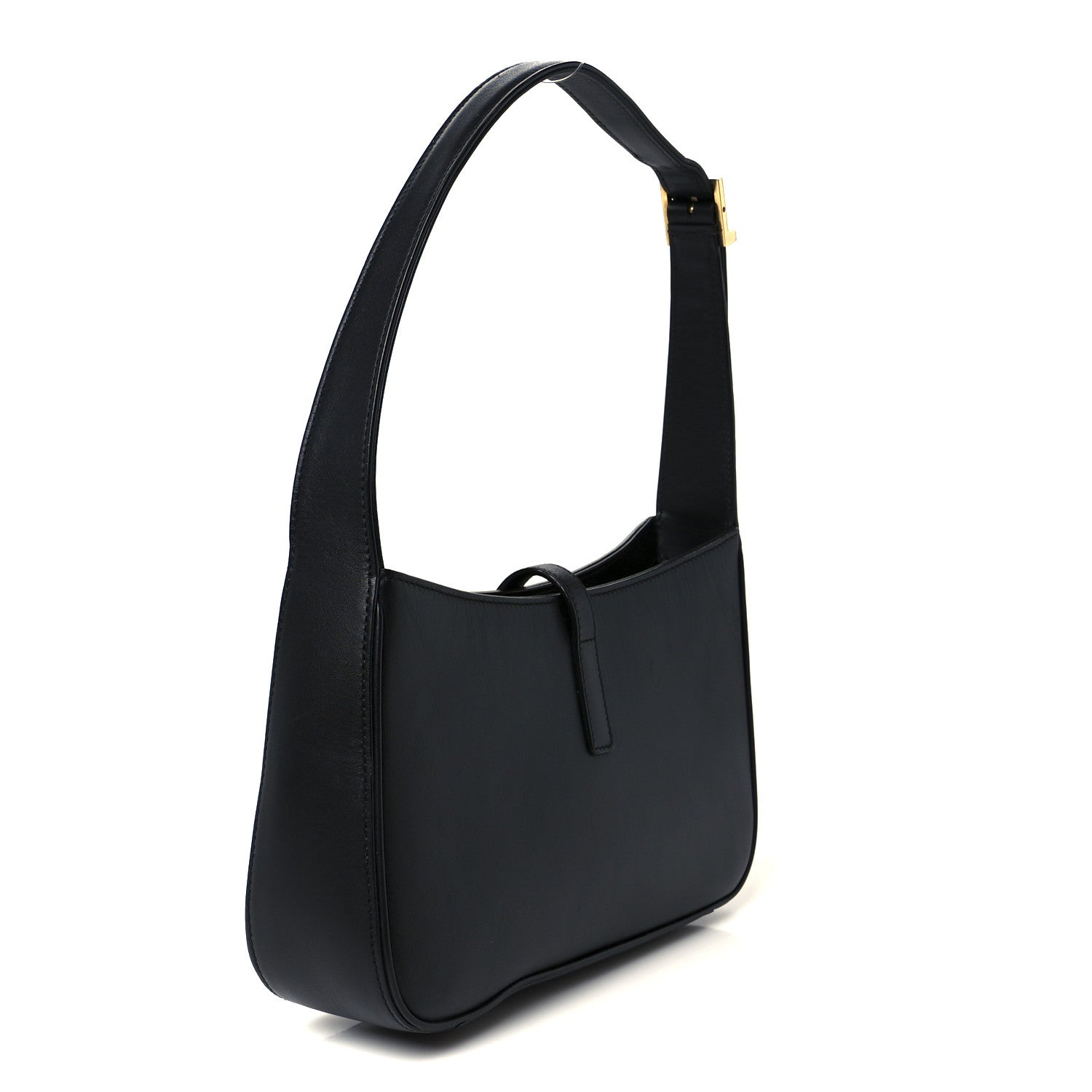 Saint Laurent Smooth Calfskin Le 5 A 7 Hobo Black 3 of 10