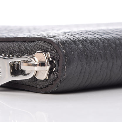 Louis Vuitton Taurillon Vertical Zippy Wallet Charcoal 7 of 8