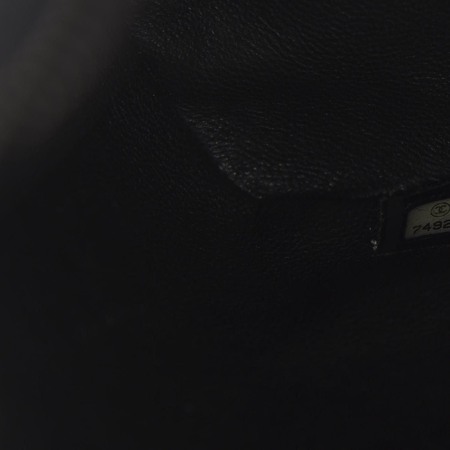 Caviar Quilted Medallion Tote Black