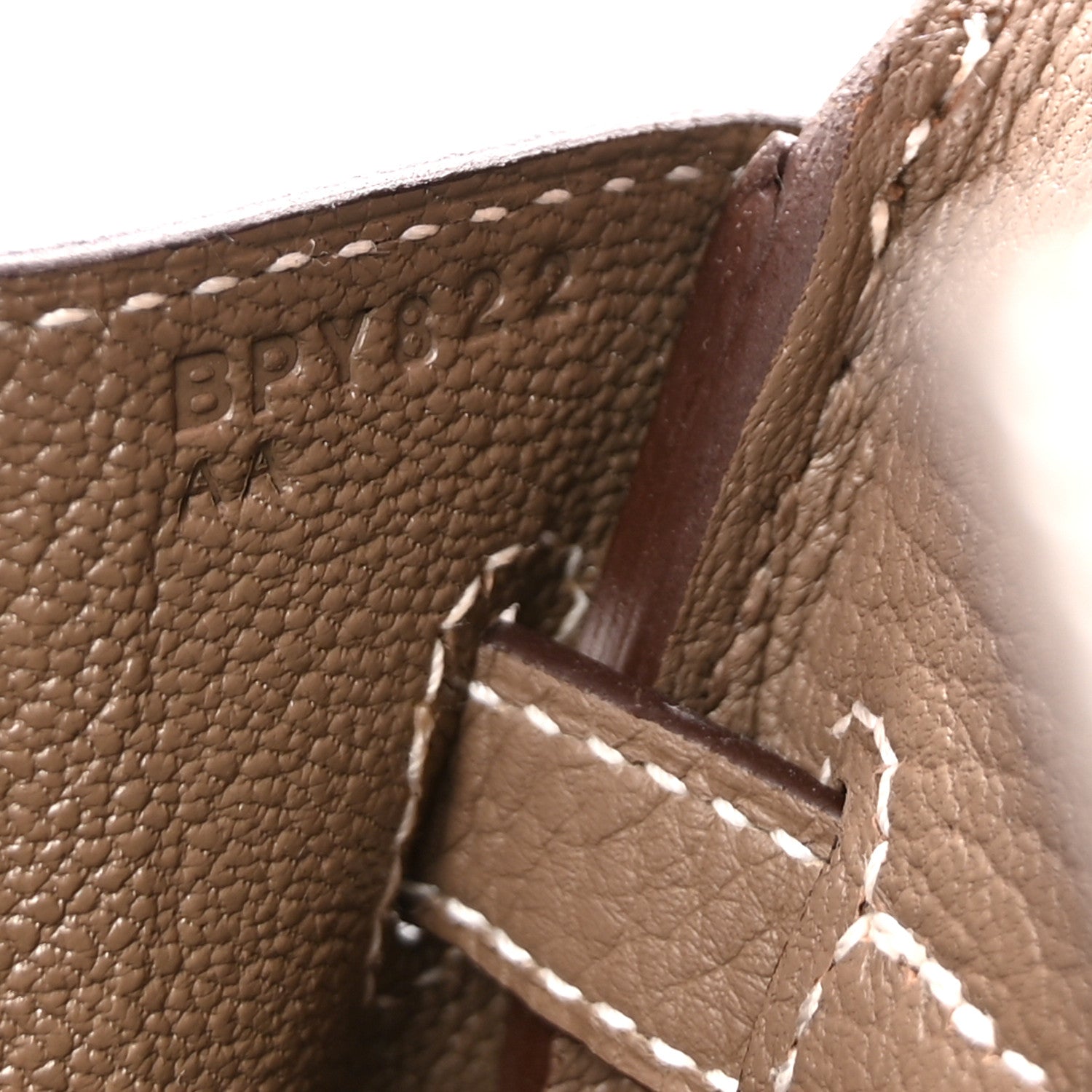 Hermes Togo Birkin 25 Etoupe 7 of 11