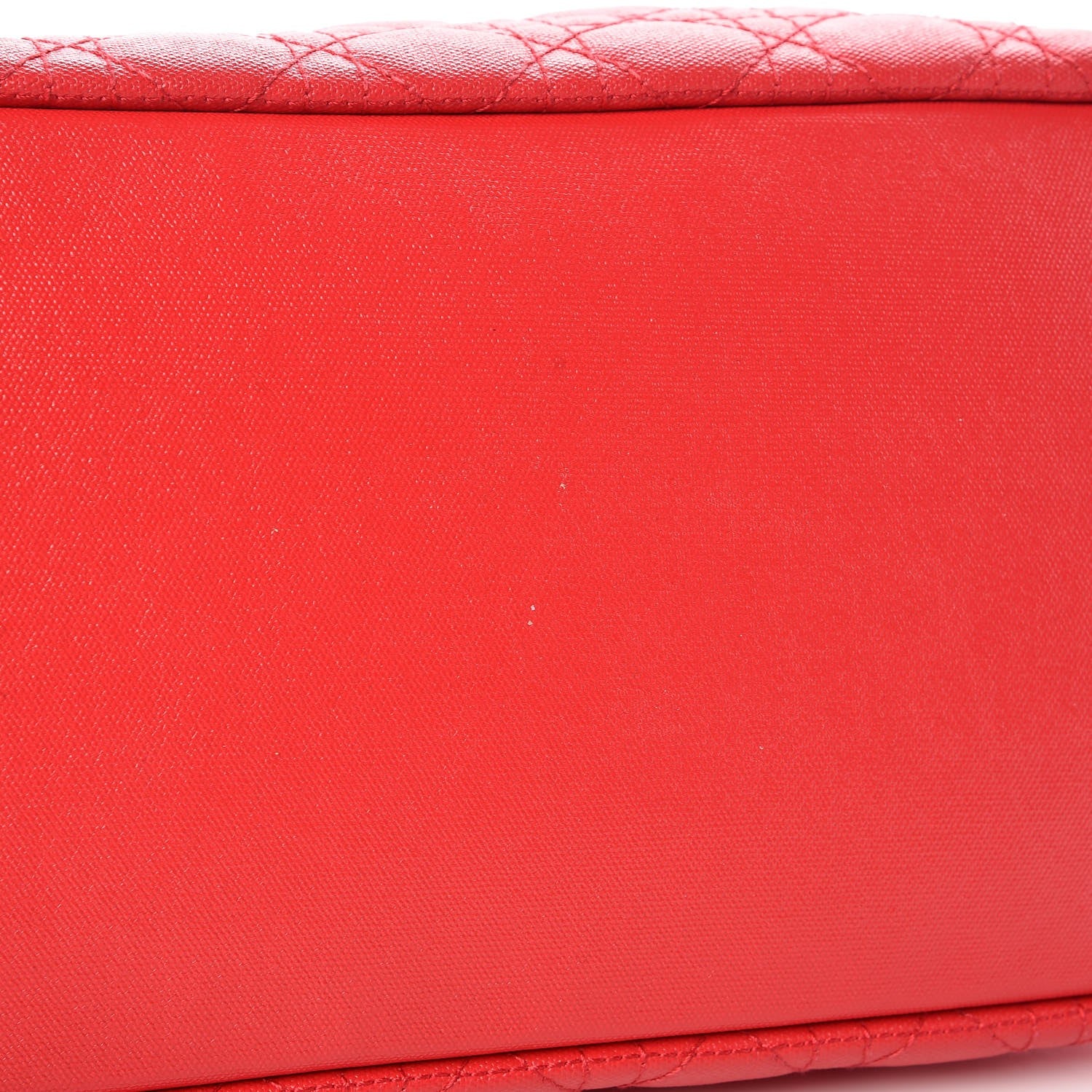 Christian Dior Coated Canvas Cannage Medium Panarea Tote Pink 10 of 10