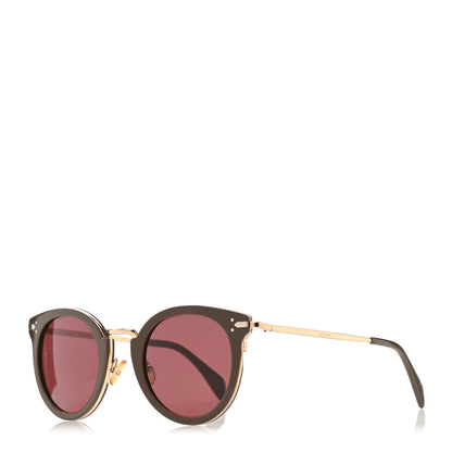 Celine Acetate Lea Sunglasses CL41373/S Brown 1 of 6