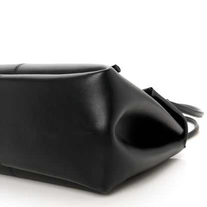 Bottega Veneta Calfskin Medium Falcon Shoulder Bag Black 10 of 10