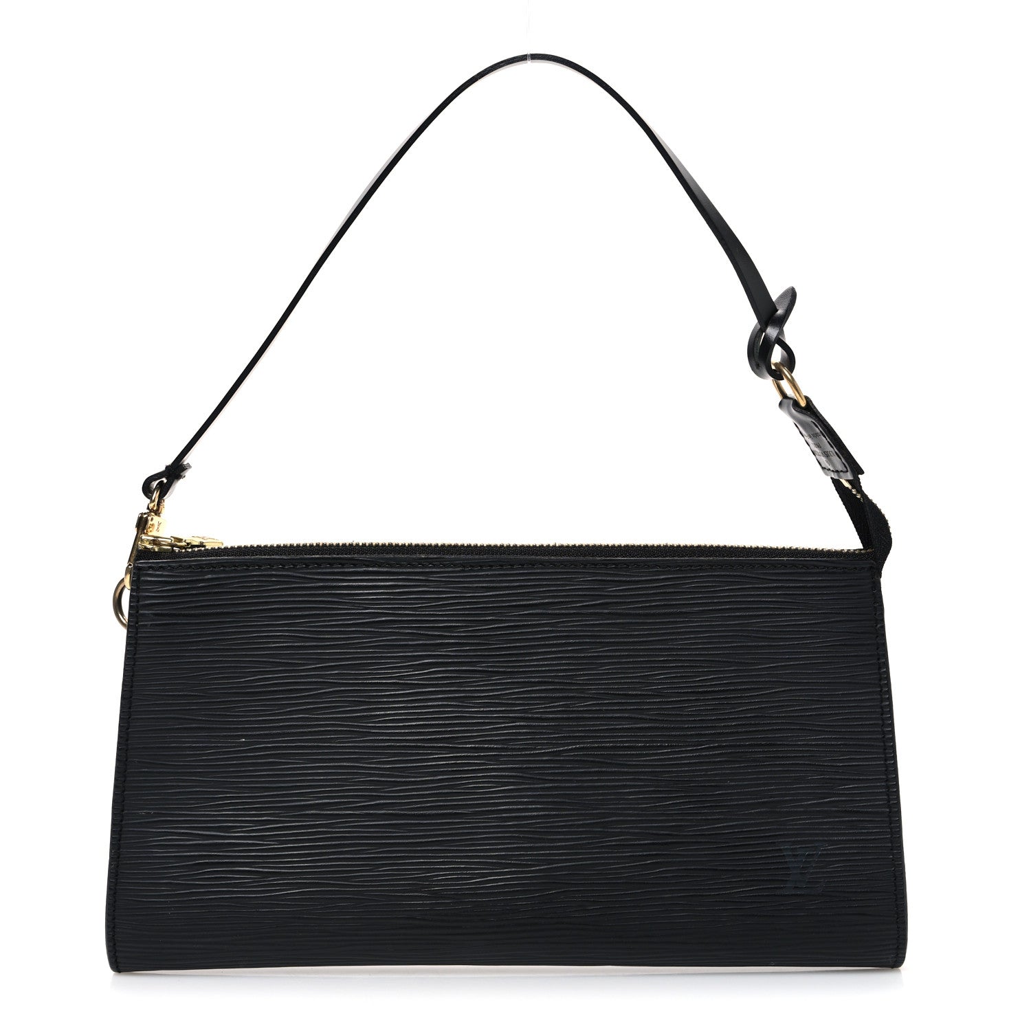 Louis Vuitton Epi Pochette Accessories 24 Black 1 of 10