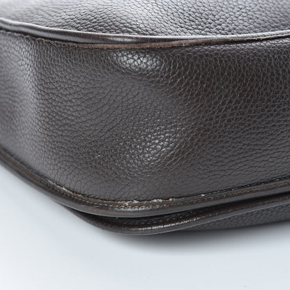 Hermes Taurillon Clemence Evelyne II GM Chocolate 5 of 23