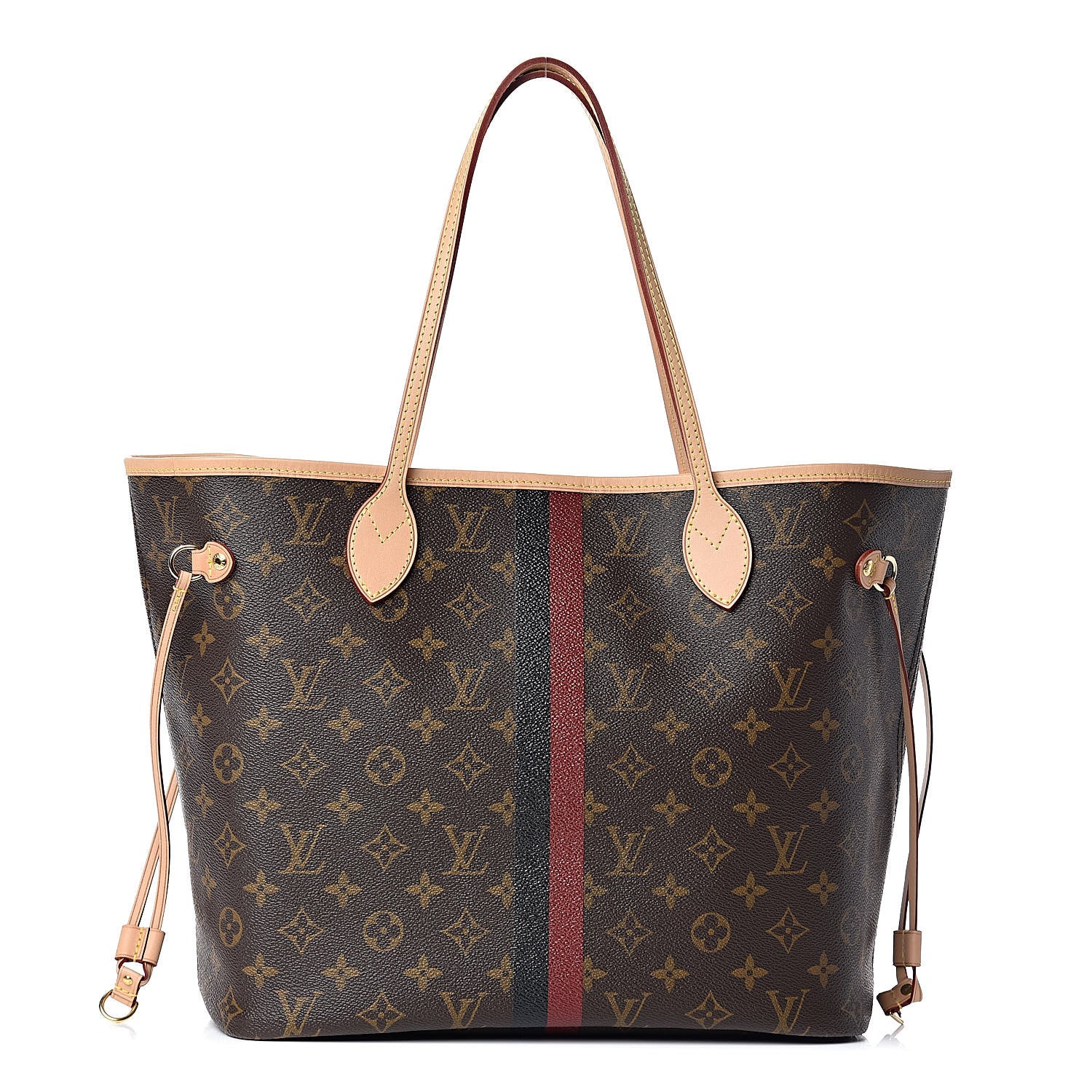 Louis Vuitton Monogram My LV Heritage Neverfull MM Bordeaux Black 3 of 11