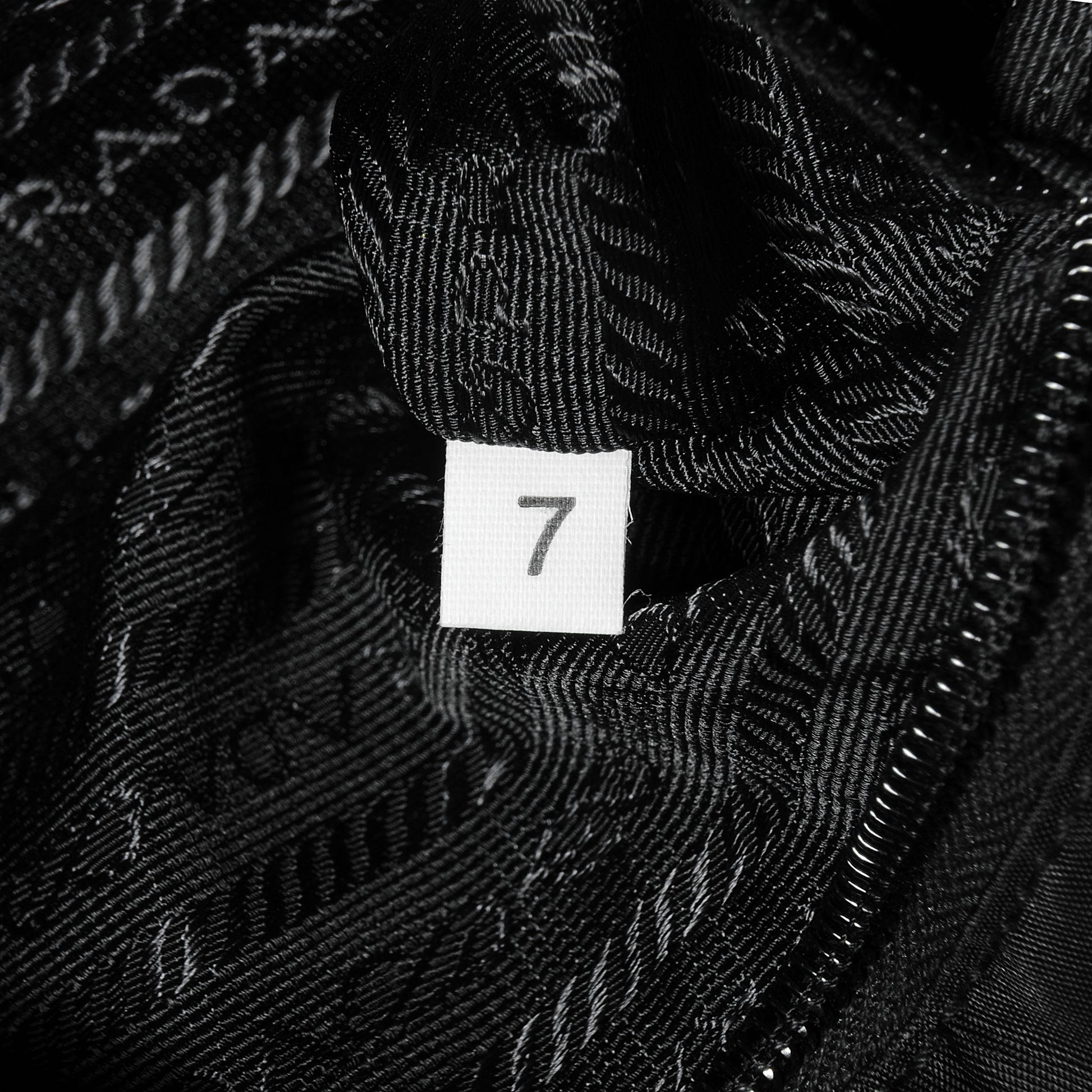 Prada Nylon Vela Messenger Black 7 of 9