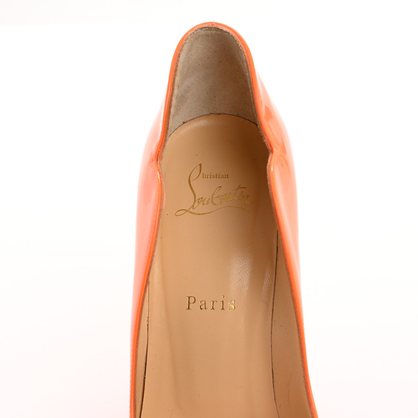 Patent Hot Chick 100 Pumps 39 Sunset