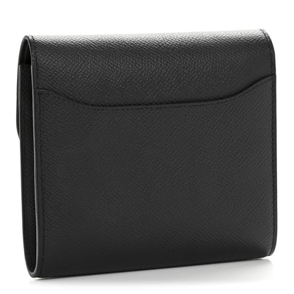 Hermes Epsom Constance Short Wallet Black 6 of 18