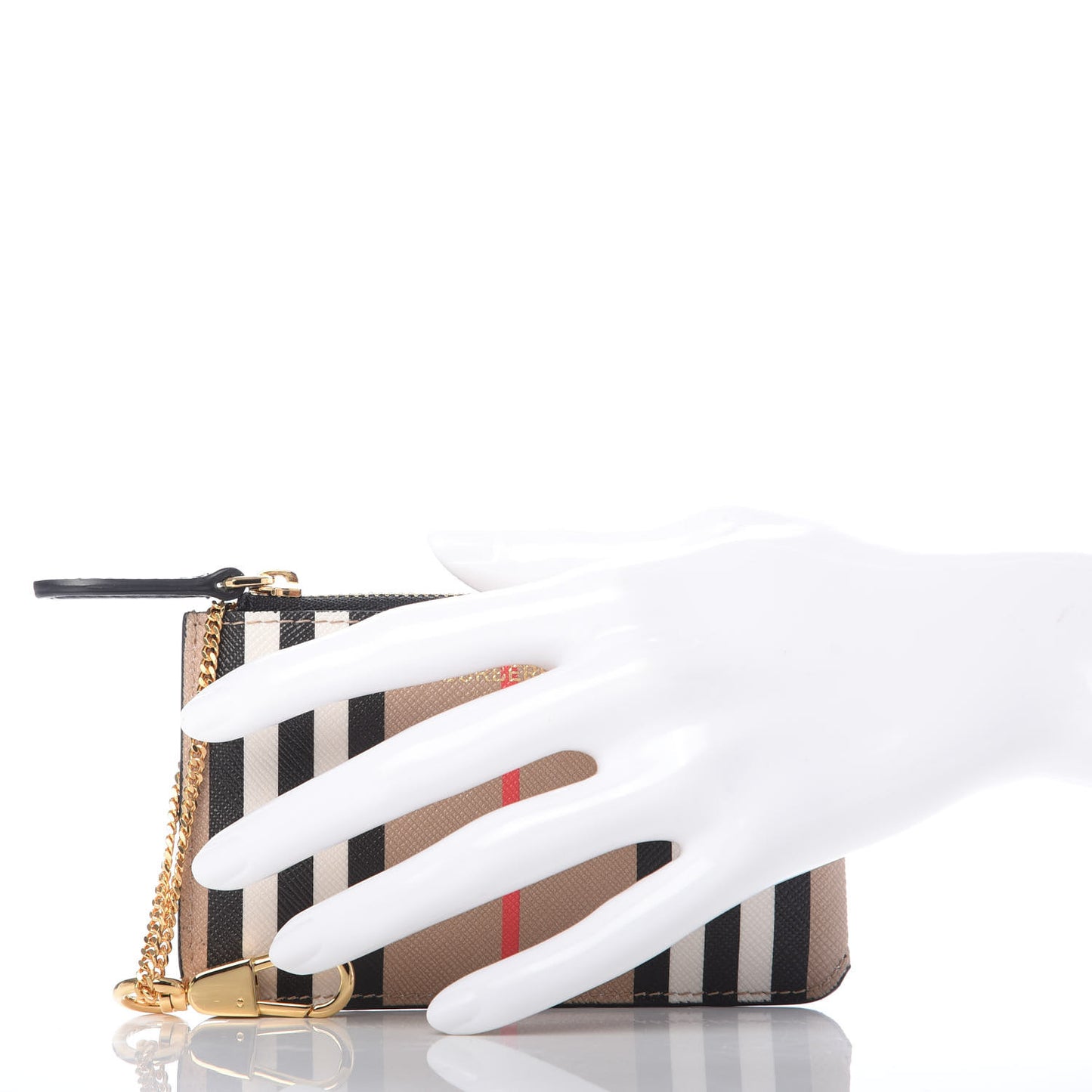 Kelbrook Icon Stripe Coin Case Archive Beige