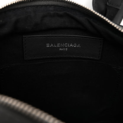 Balenciaga Cotton Canvas Calfskin Neo Lift Belt Bag Black 6 of 9