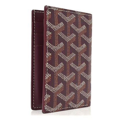 Goyard Goyardine Saint Pierre Card Holder Bordeaux 3 of 6