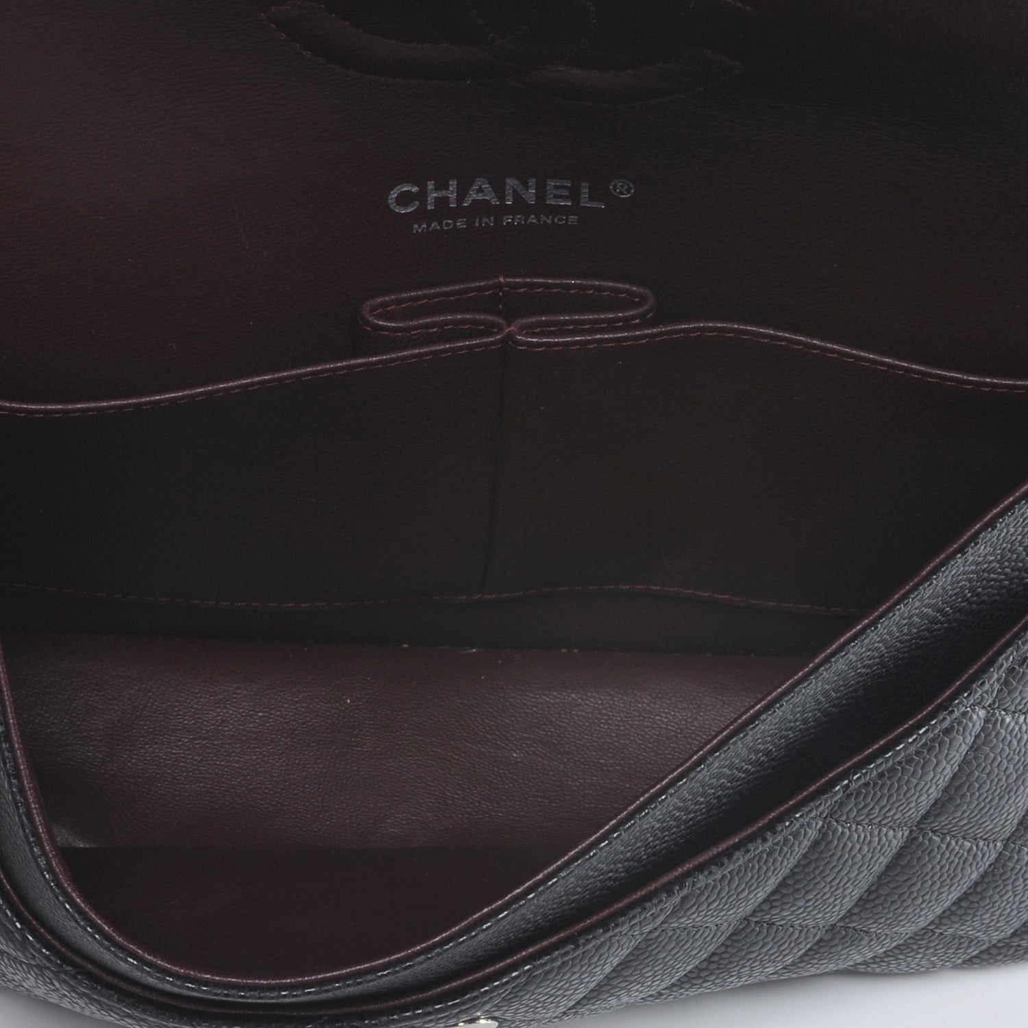 Chanel Caviar Quilted Medium Double Flap Black 7 of 8