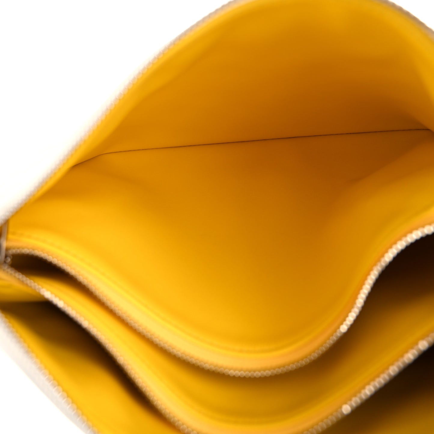 LV x YK Lambskin Embossed Monogram Coussin PM White