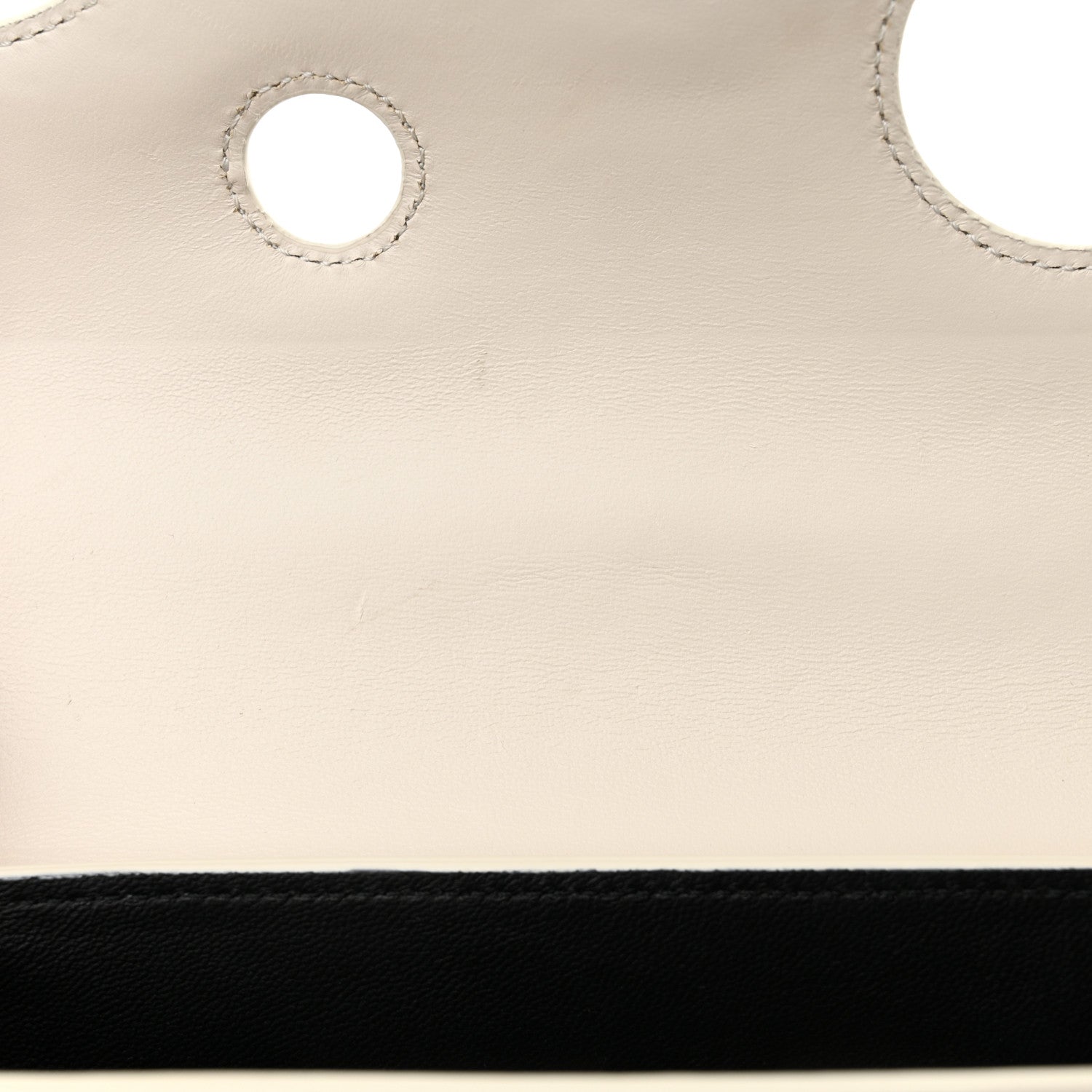 Off-White Calfskin Burrow 22 Shoulder Bag Beige 10 of 16