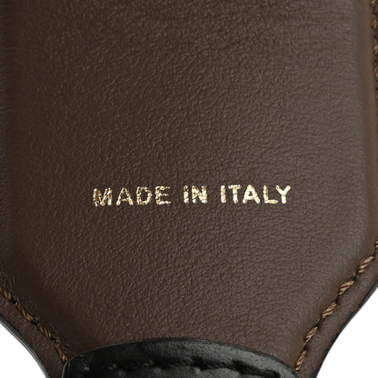 Fendi Vitello Century Bi-Color FF 1974 Embossed Strap You Maya Black 4 of 6